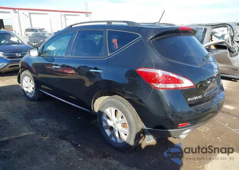 2011 Nissan Murano Sl from USA, damaged, VIN JN8AZ1MW3BW158285